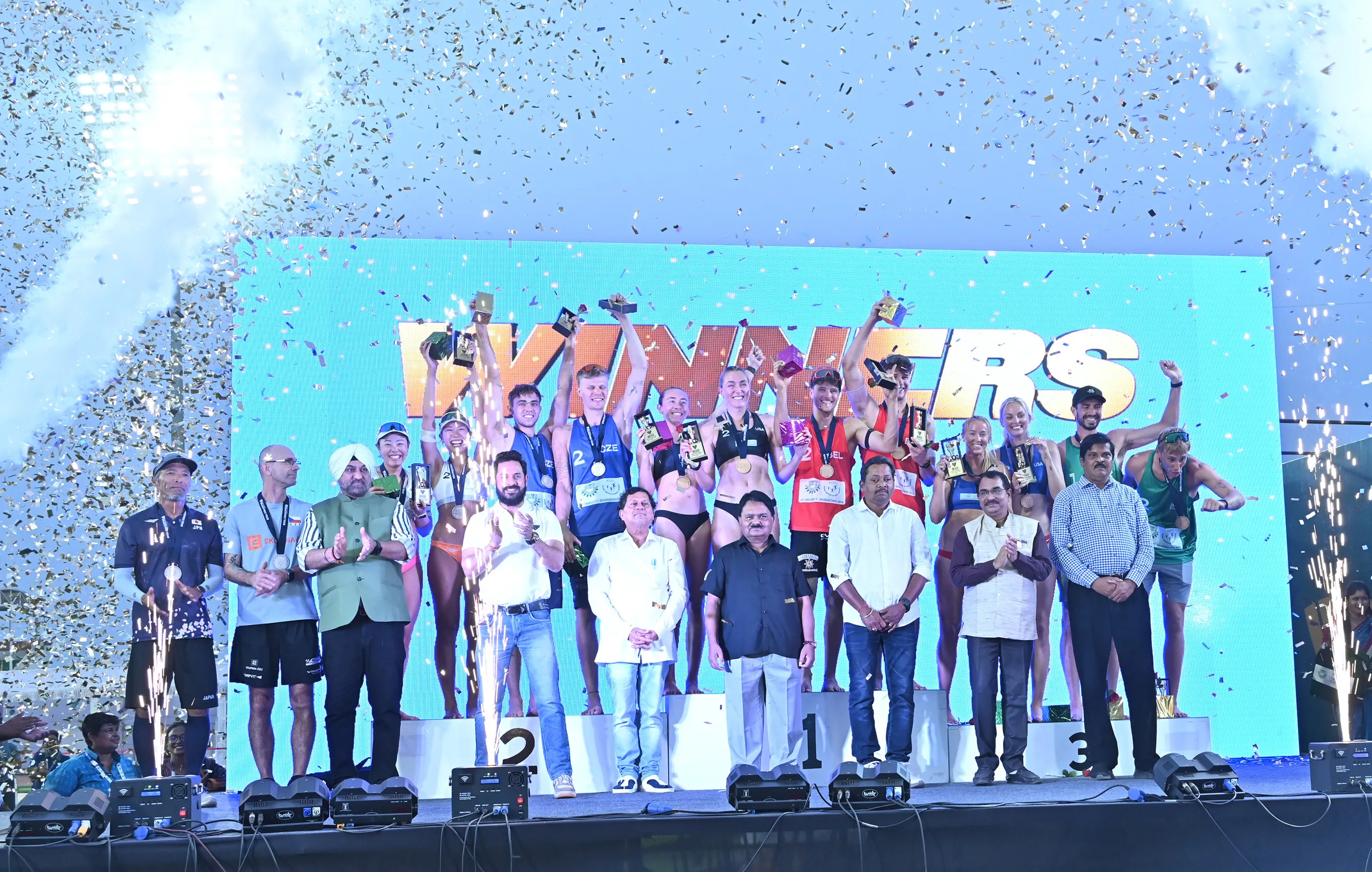 USA and Belgium Win Gold as FIVB Beach Pro Tour Challenge 2026 Concludes at KIIT University