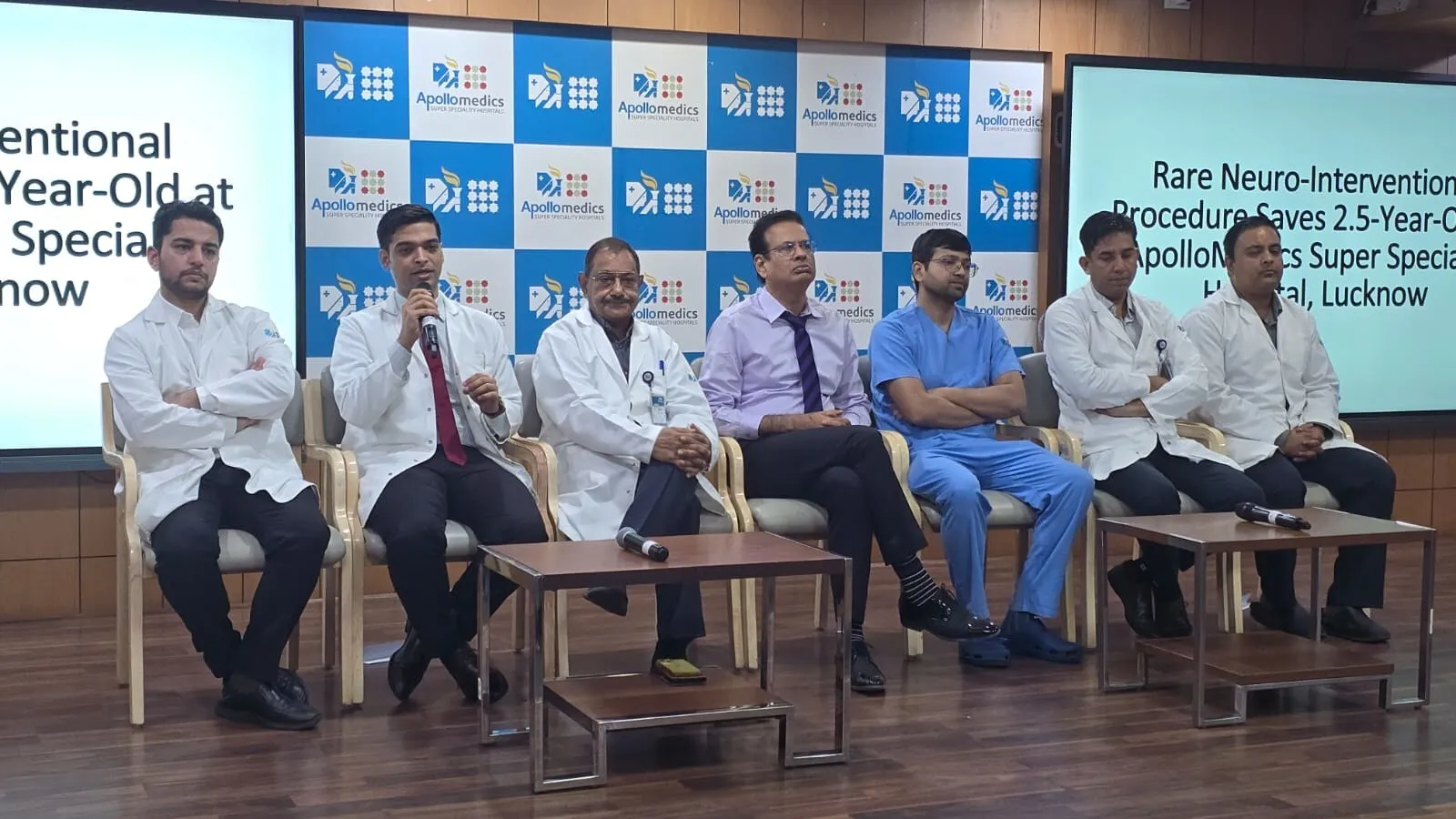 ApolloMedics Lucknow Performs Rare Emergency Neuro-Intervention in 2.5-Year-Old, Reversing Devastating Stroke Effects