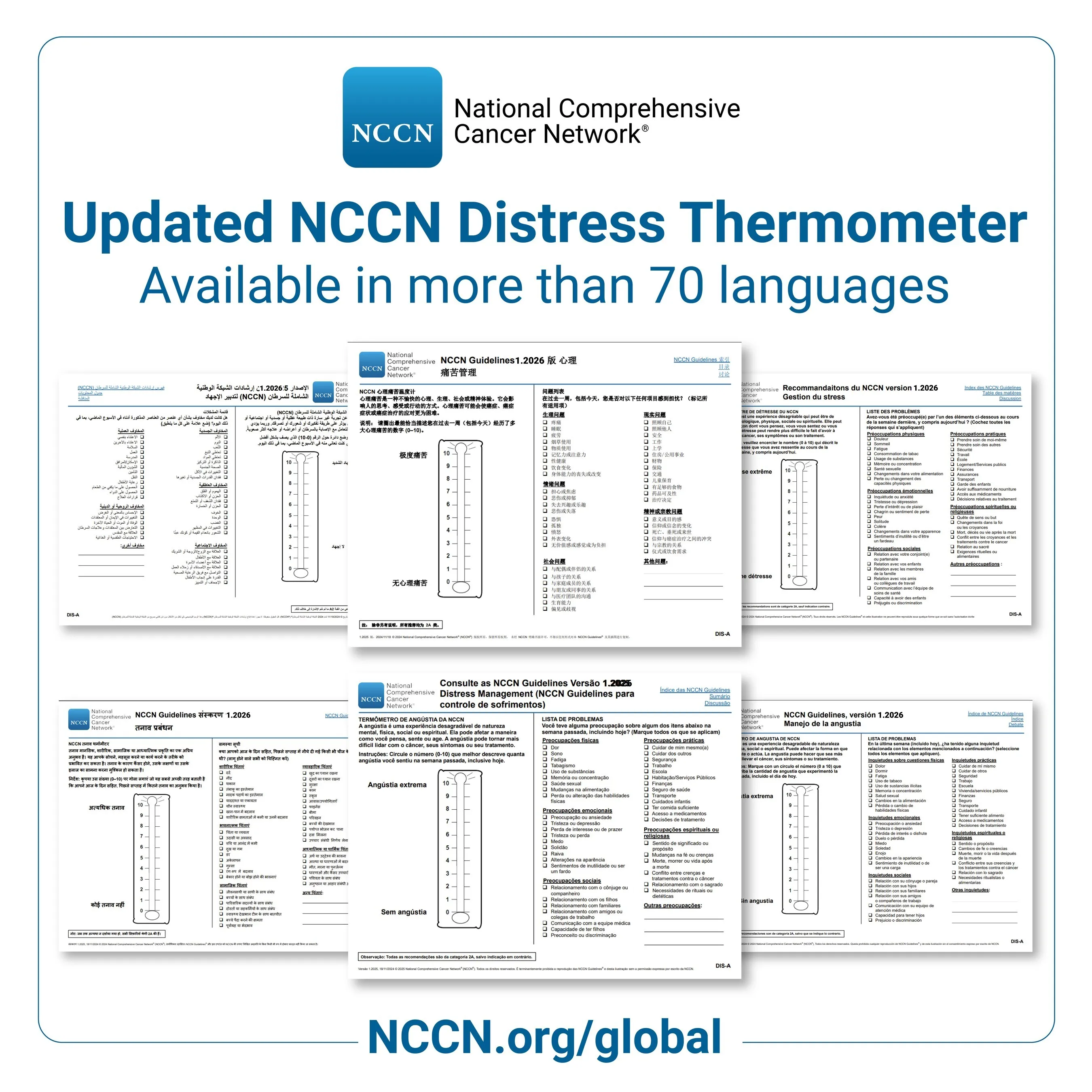 NCCN Affirms Commitment to Cancer-Related Distress Resources Worldwide During Mental Health Awareness Month