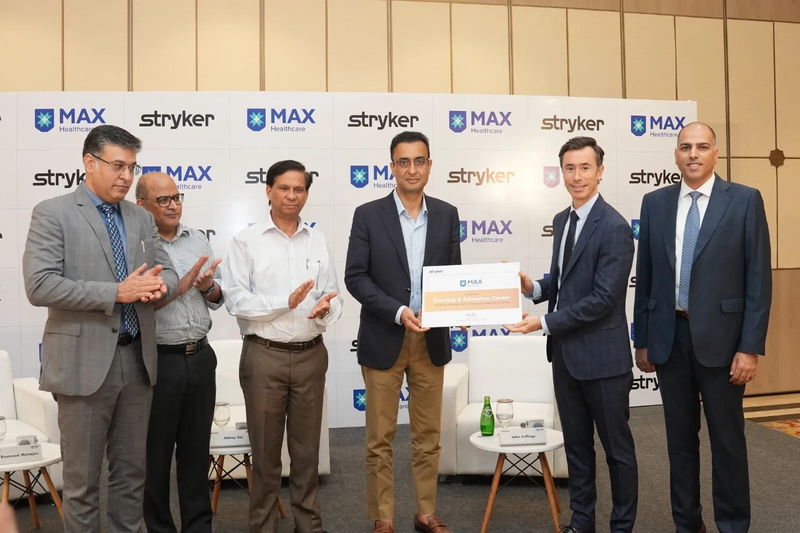 Stryker and Max Smart Hospital, Saket Partner to Advance Surgeon Training and Education in Robotic-Arm Assisted Joint Replacement