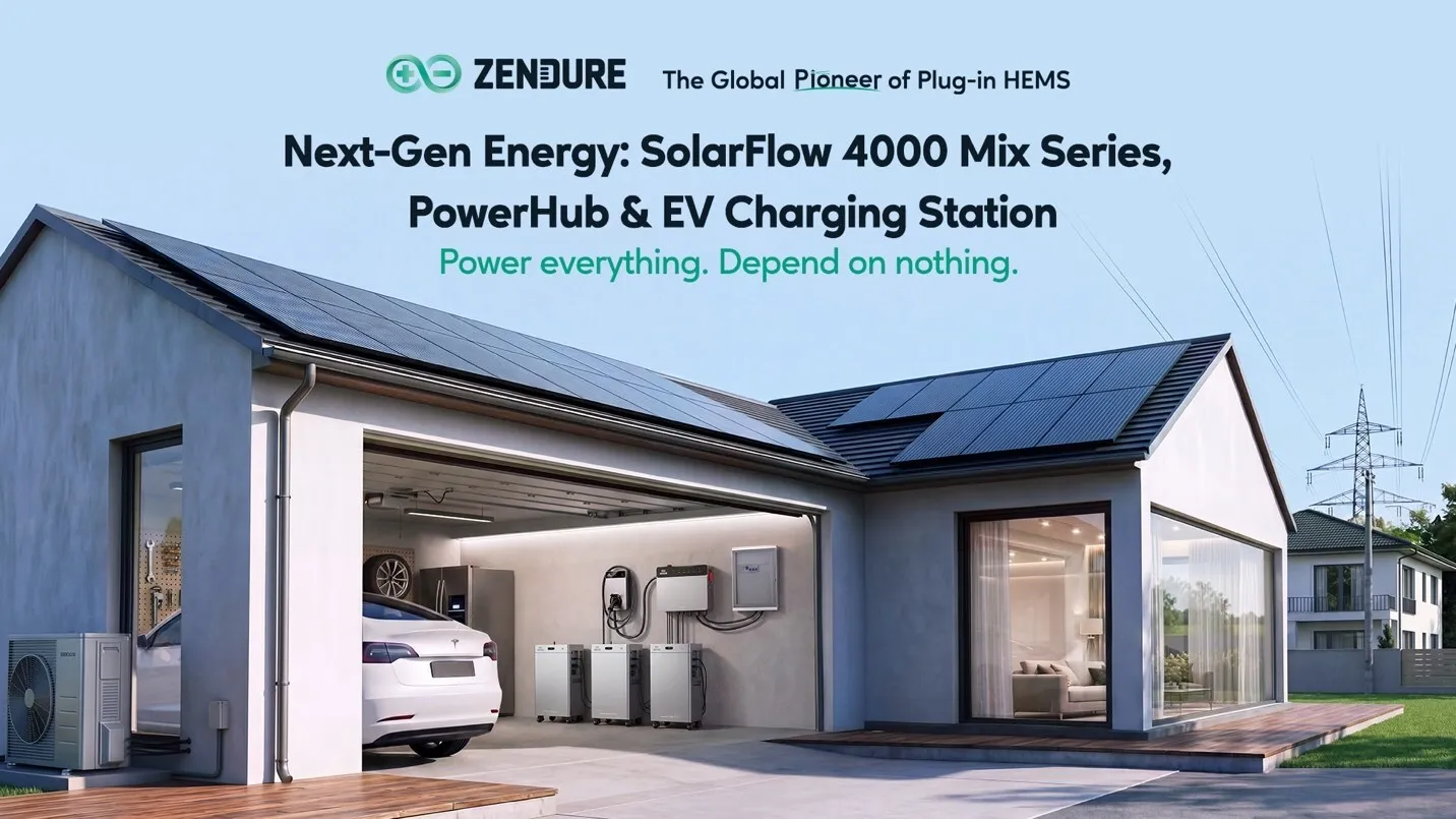 Zendure Launches PowerHub, Europe's First Plug-In HEMS Hub That Turns Any Solar Home Into a Whole-Home Energy Ecosystem
