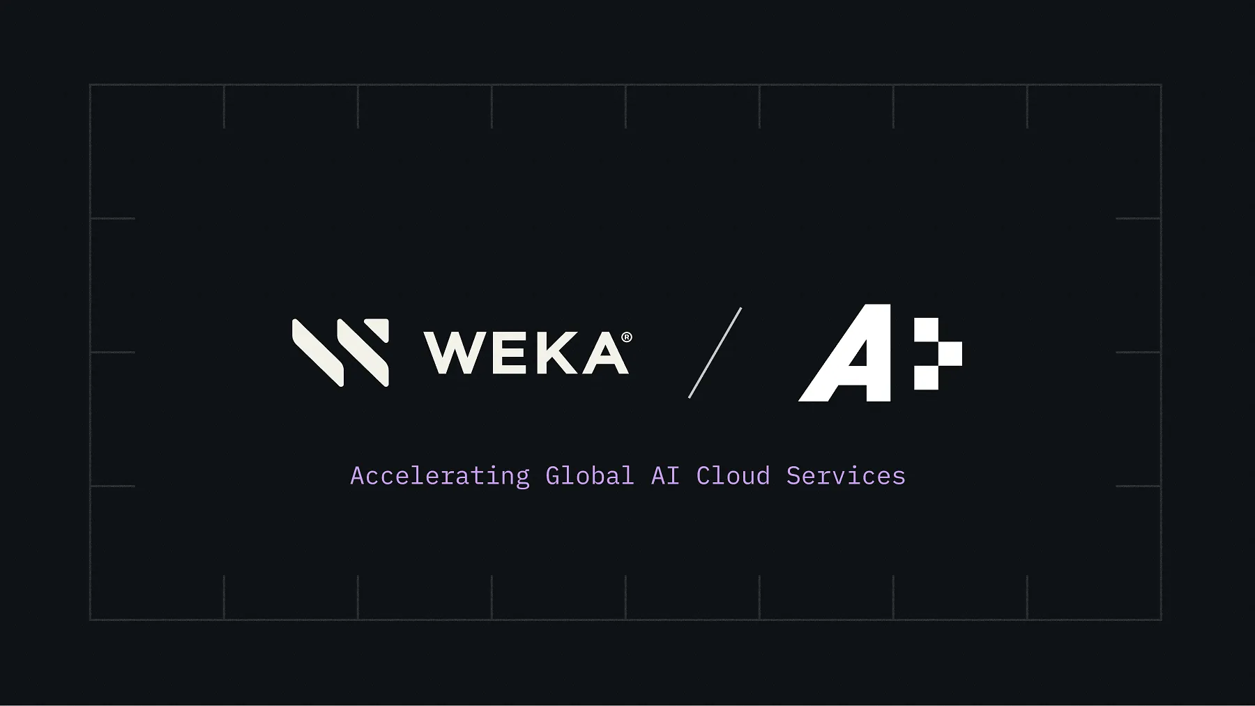 WEKA and Andromeda Partner to Power AI Workloads at Global Scale