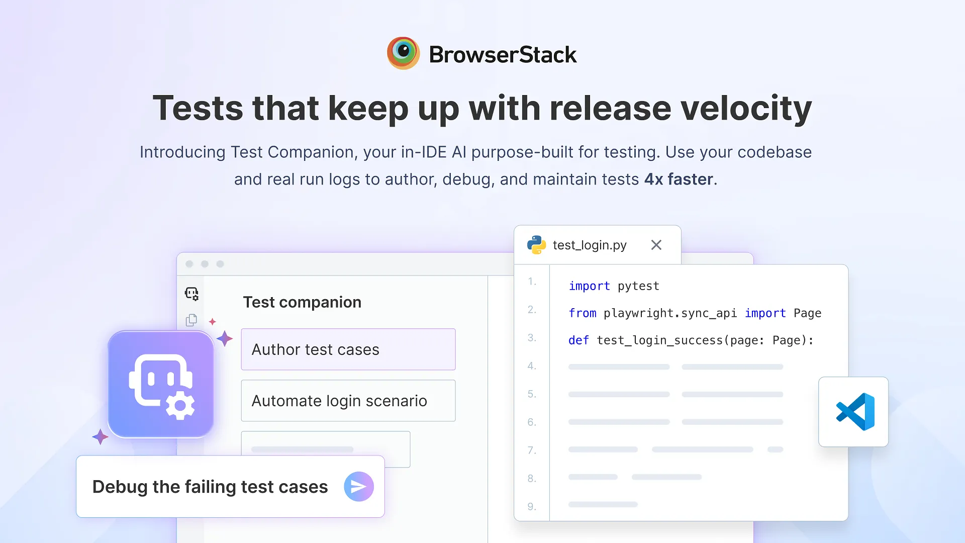 BrowserStack Launches Test Companion, Agentic AI That Brings Complete Test Automation Into the IDE