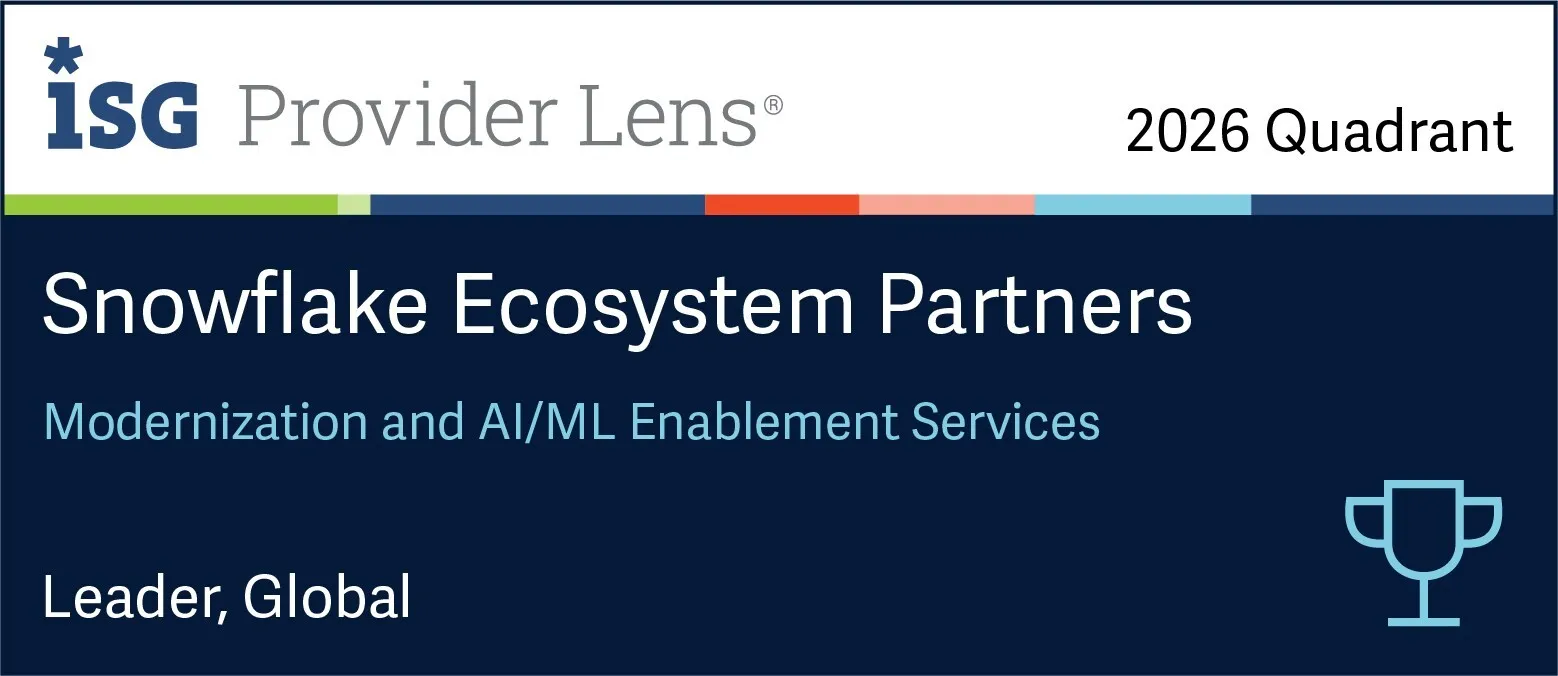 Tredence Recognized as a Global Leader in ISG Provider Lens™ Snowflake Ecosystem Partners 2026