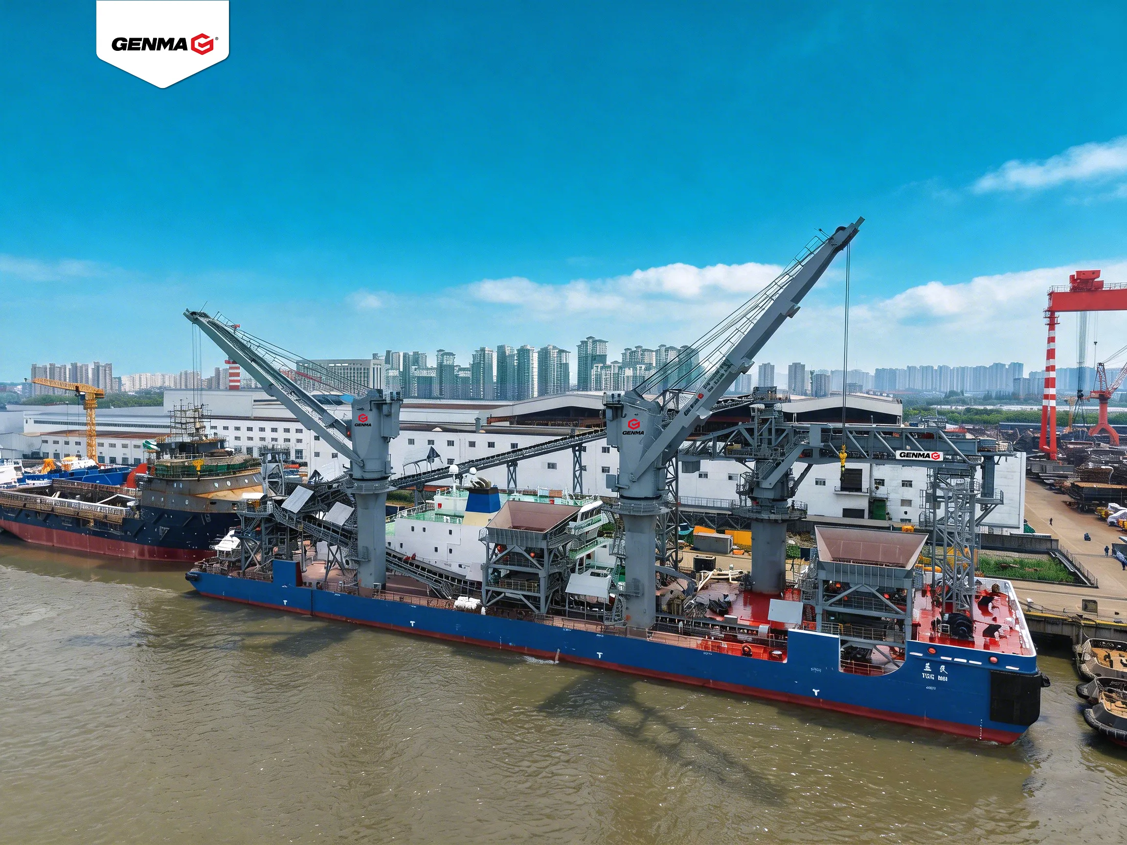 GENMA Commissions Floating Transhipment System for West African Mineral Exports