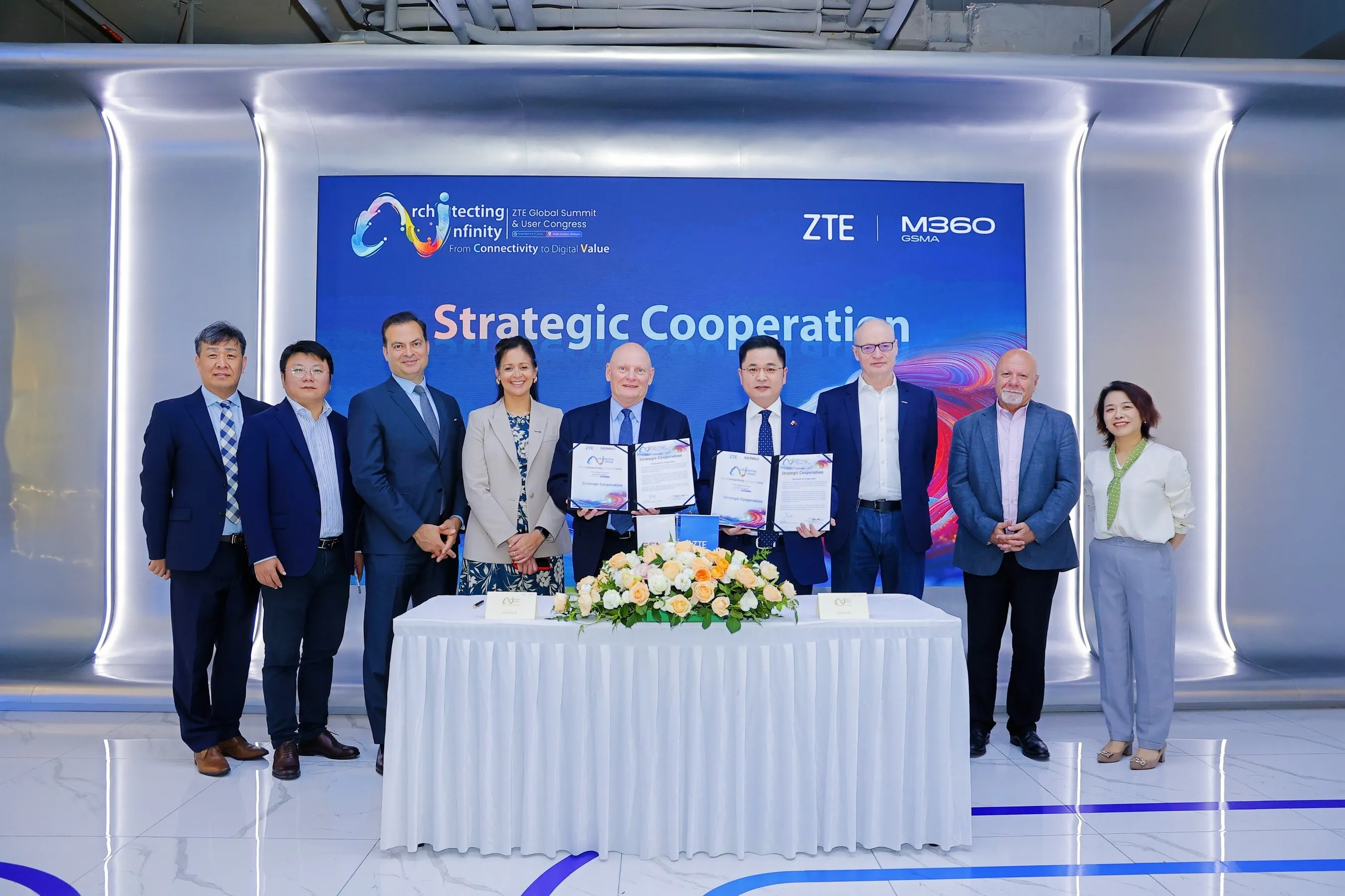 ZTE and GSMA Announce Co-location Between ZTE Global Summit & User Congress and GSMA M360 ASEAN at MWC26 Shanghai