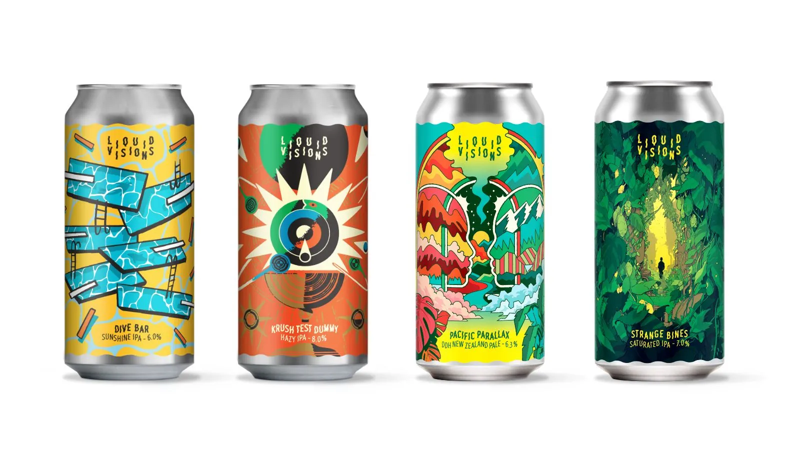 Award-Winning BrewDog Unleashes Liquid Visions, a Bold New Craft Beer Series Built to Light Up Retail Shelves