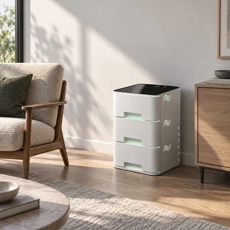 Awarded in America, Built in India: Greenwater Scientific's greenwaterHOME uses algae to absorb carbon dioxide and produce oxygen in sealed rooms