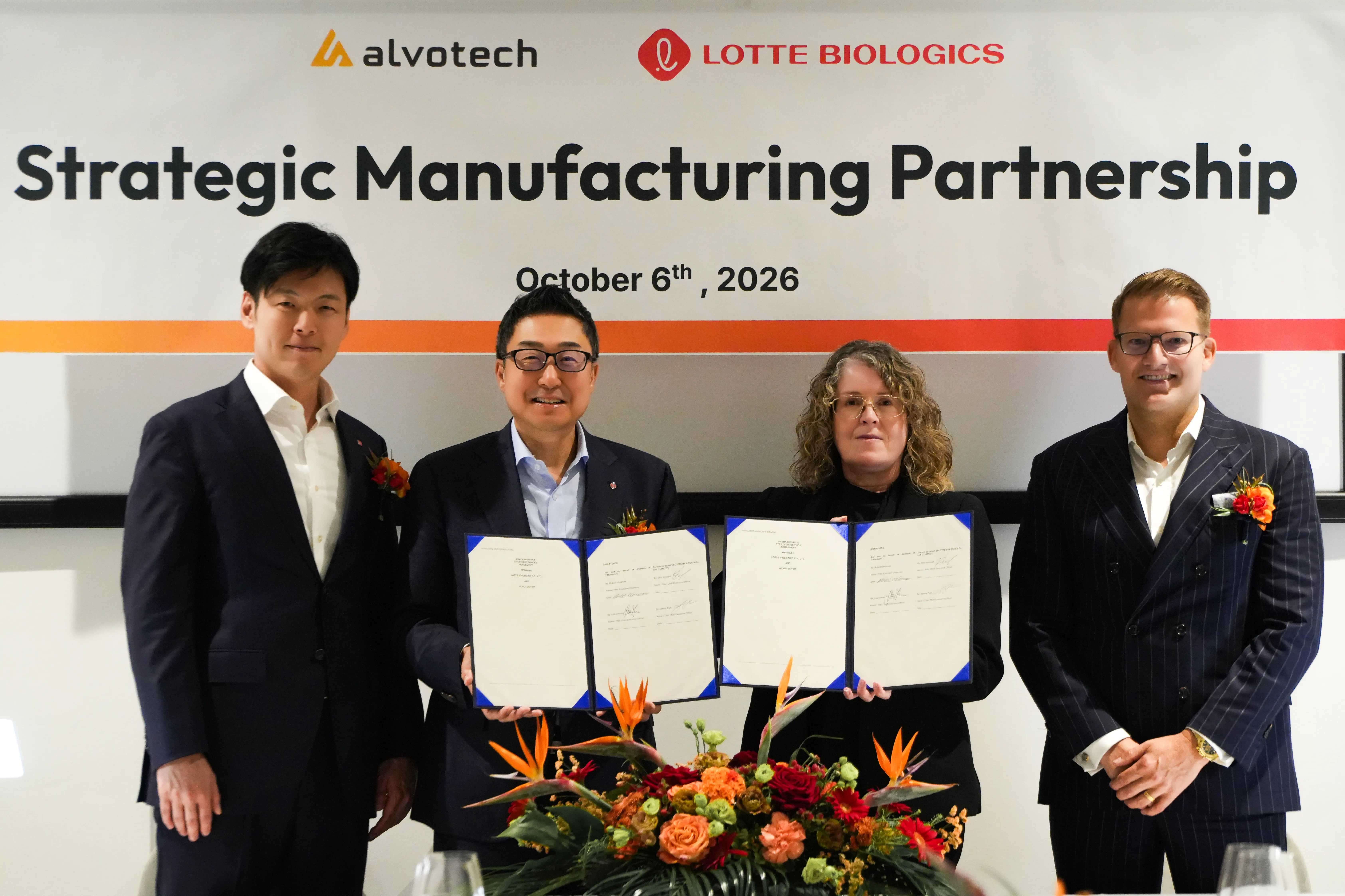 Alvotech and LOTTE Biologics announce US-based manufacturing agreement to increase global supply